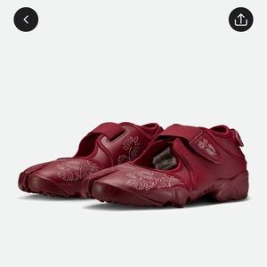 Nike Air Rift Botanical Burgundy (Rare and Sold Out)
